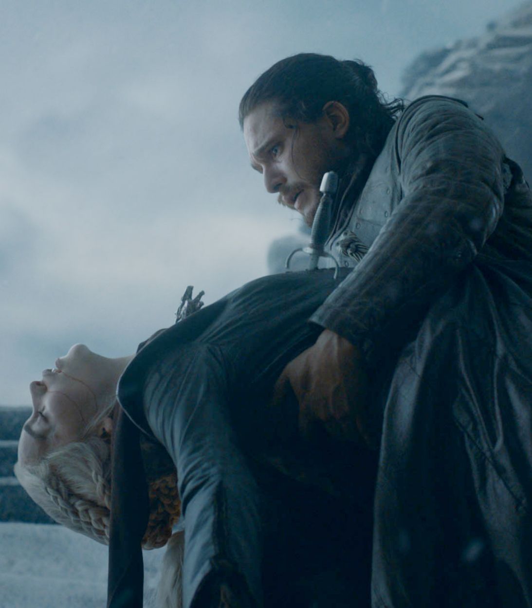 Jon Snow kills Daenerys in Game of Thrones Vertical