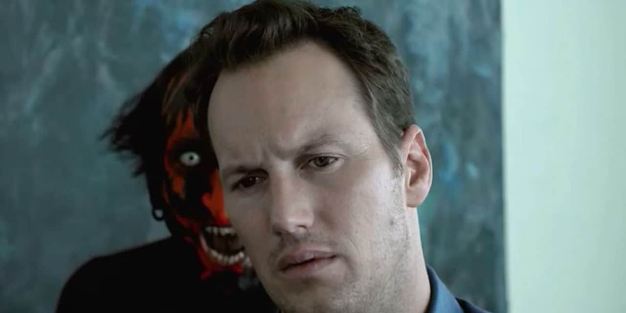 Josh with a creature behind him in Insidious