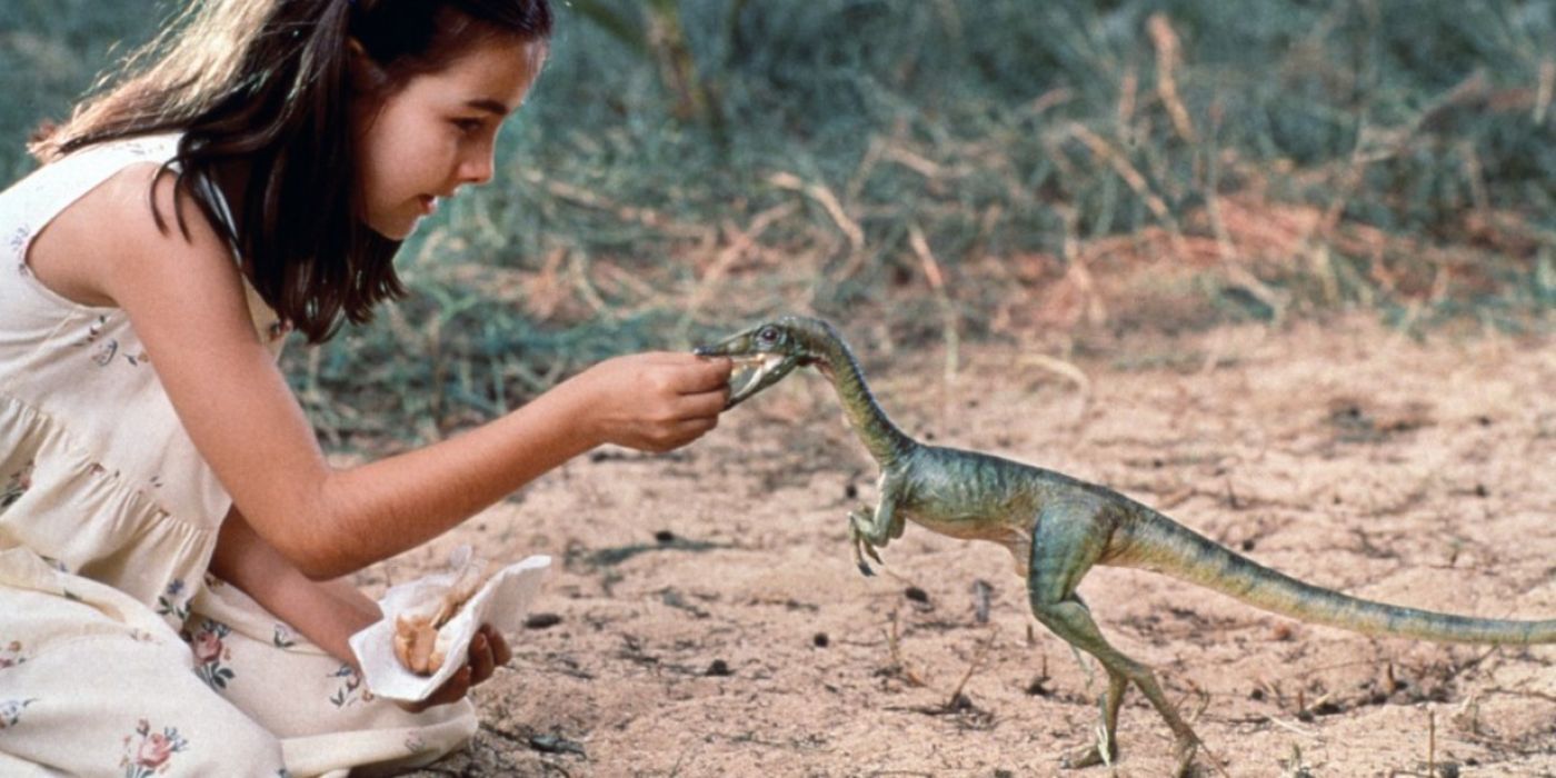Jurassic Park Lost World Compsognathus Feeding