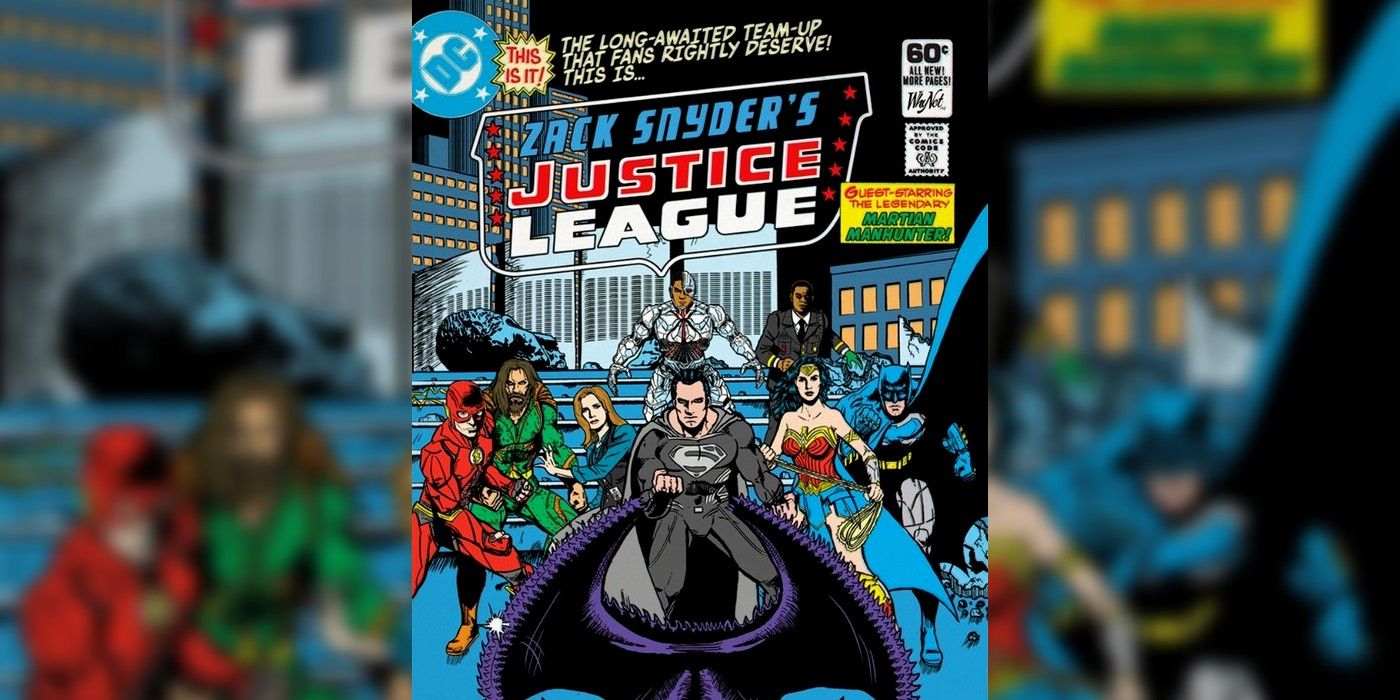 Justice League Snyder Cut Comic Art by WhyNotStuff