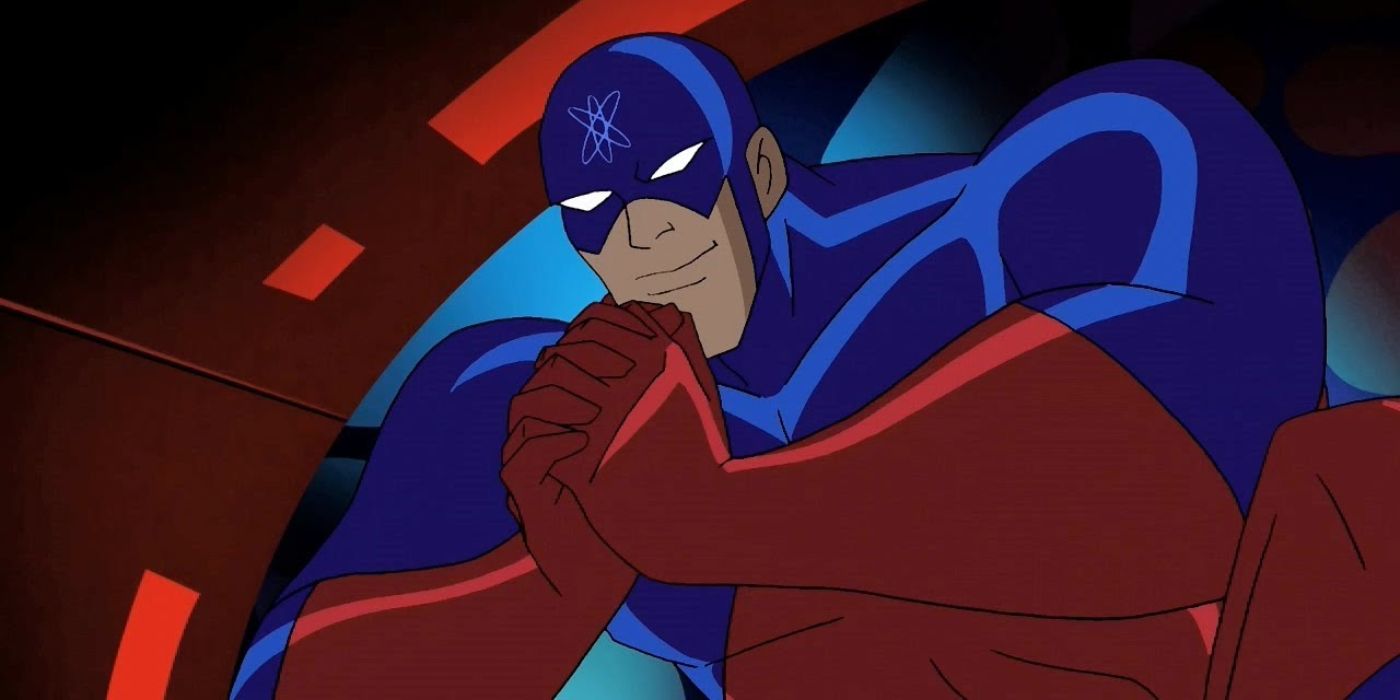 Screenshot Justice League Unlimited Atom John C. McGinley