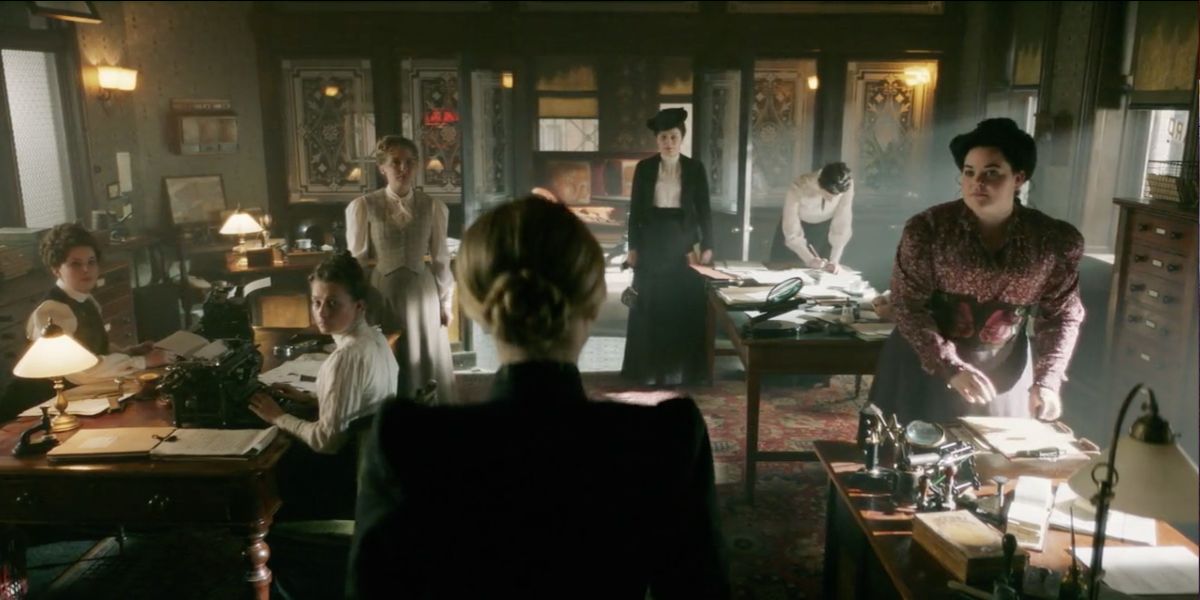 Sara Howard introduces Kitty Byrnes, season 2 episode 8, the alienist 