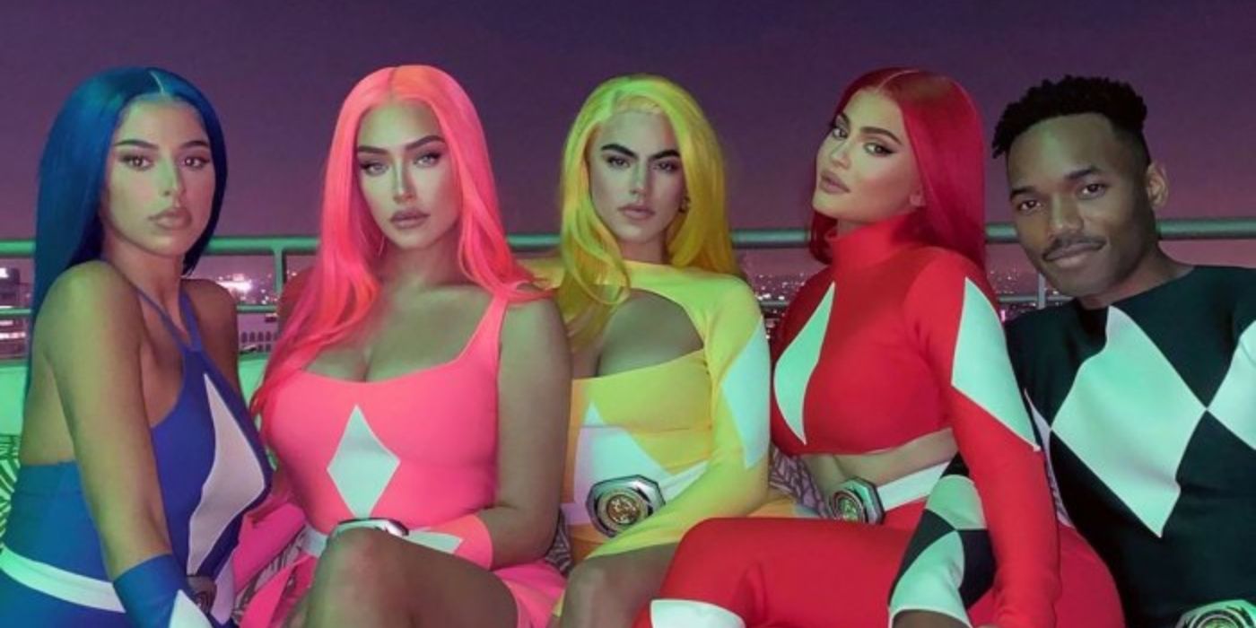 KUWTK Kylie Jenner Dresses Up As A Sexy Power Ranger For Halloween