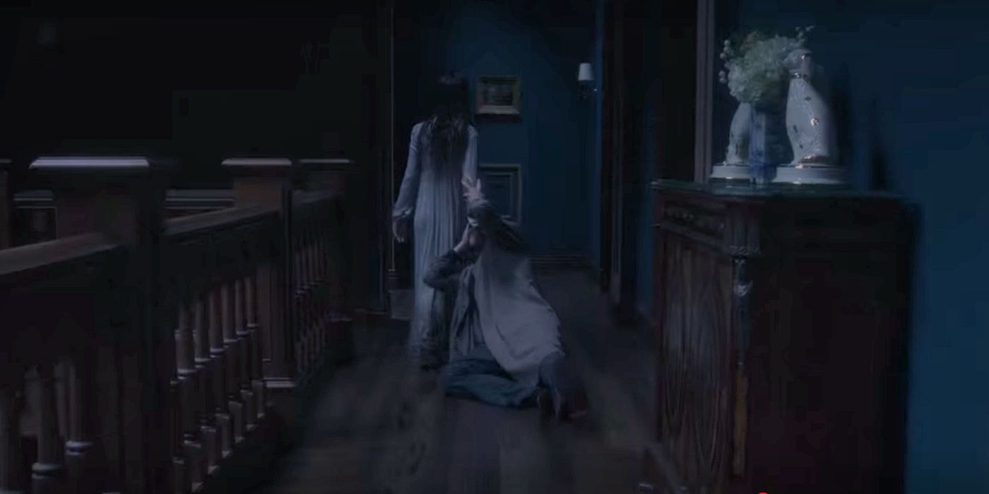 Lady in the Lake and Peter in Haunting of Bly Manor