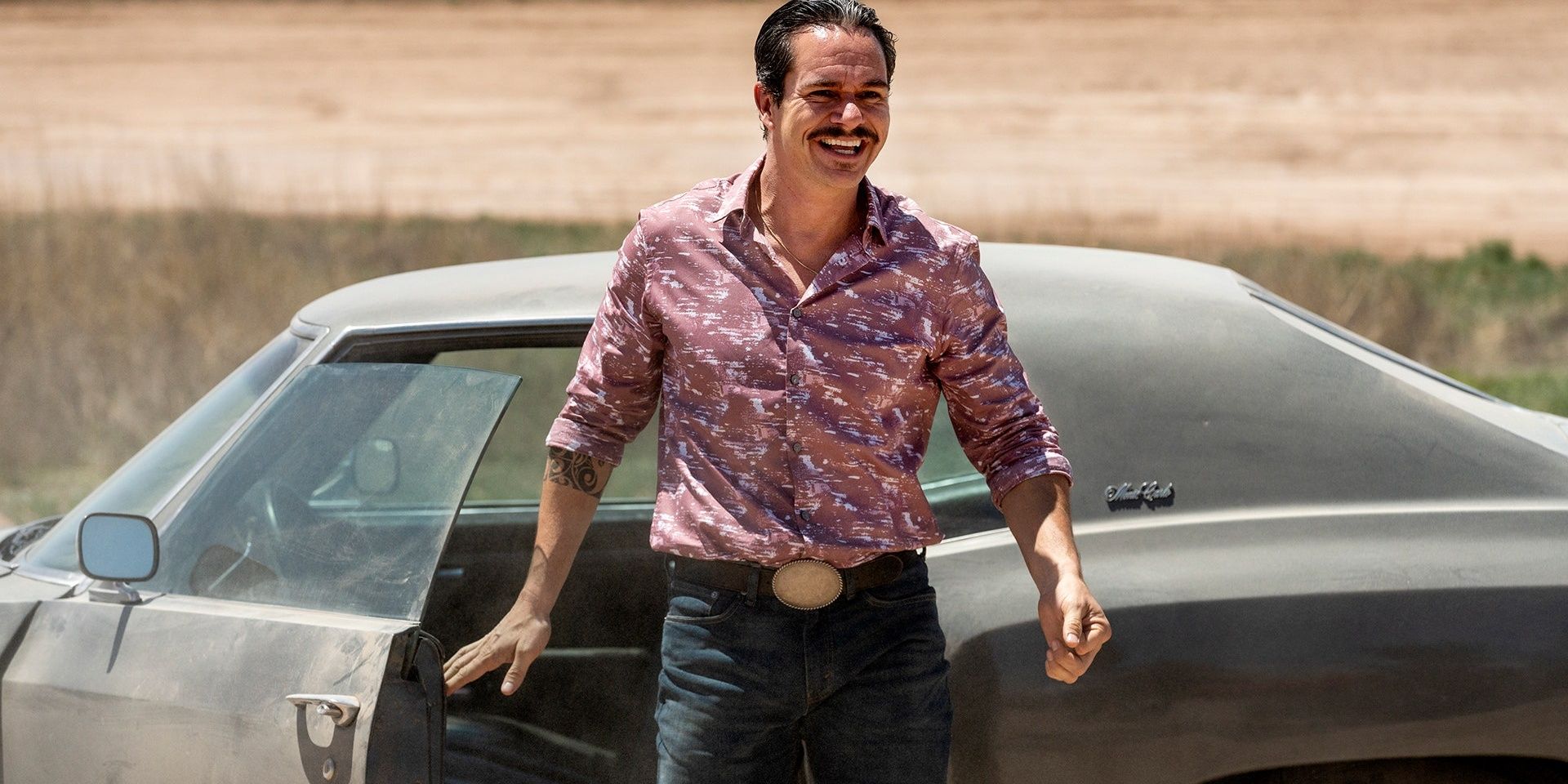 Lalo exiting his car in Better Call Saul