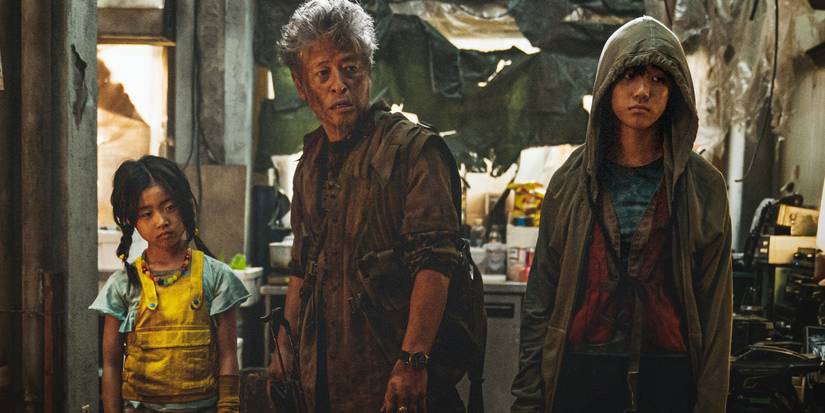Le Re, Kwon Hae-Ho, and Lee Ye-won in Train to Busan 2