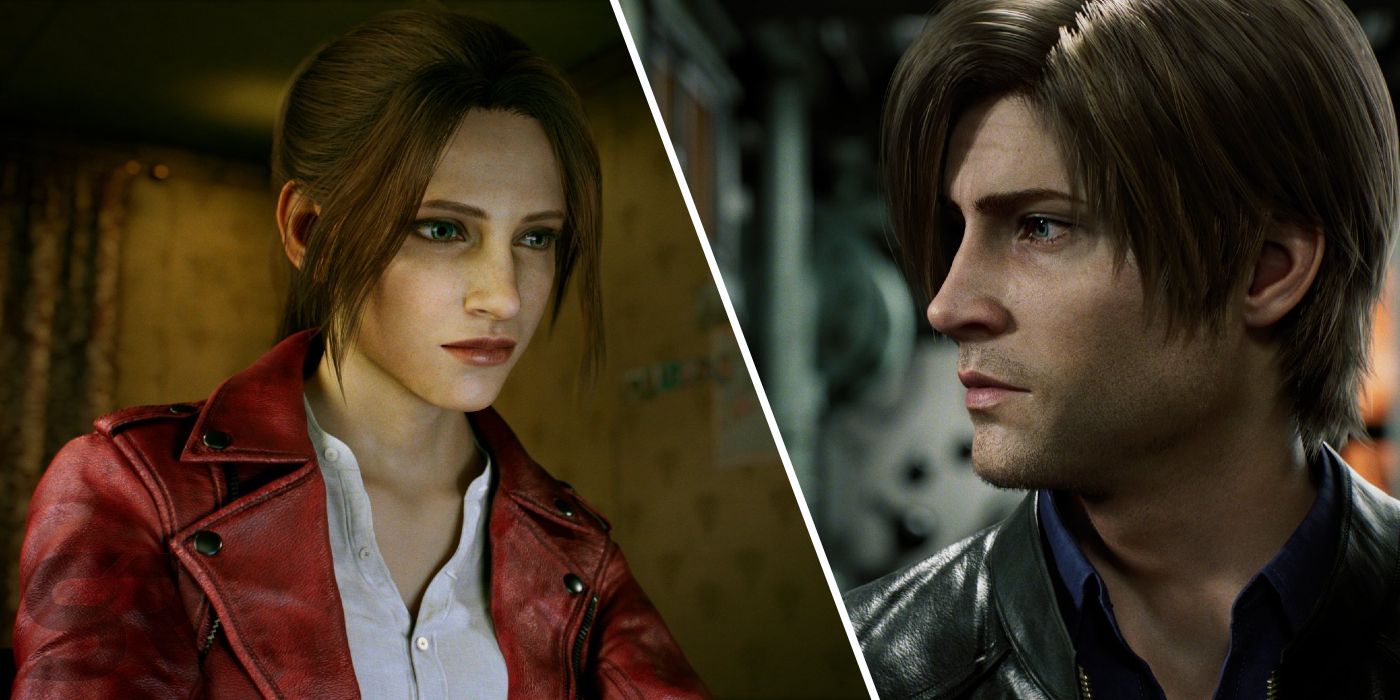 Leon and Claire in Resident Evil Infinite Darkness