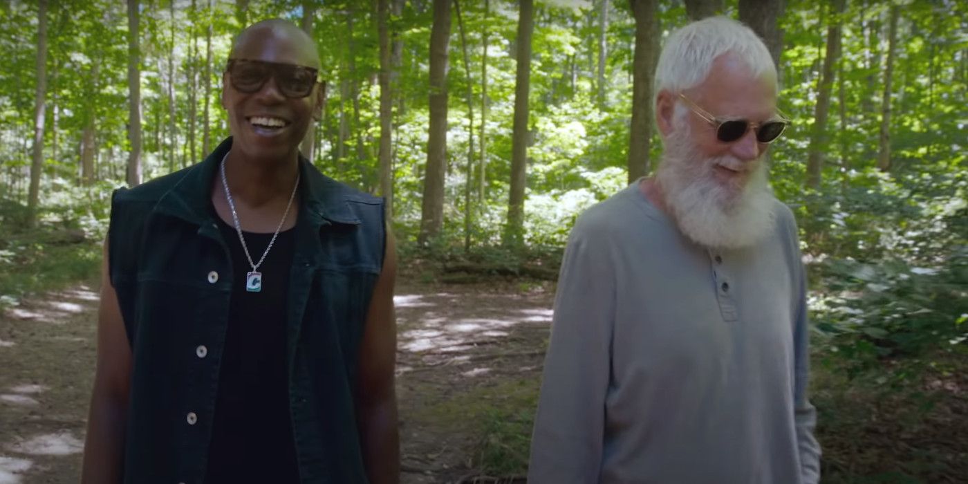 Dave Chappelle Asks David Letterman If He Smokes Weed In My Next Guest Trailer