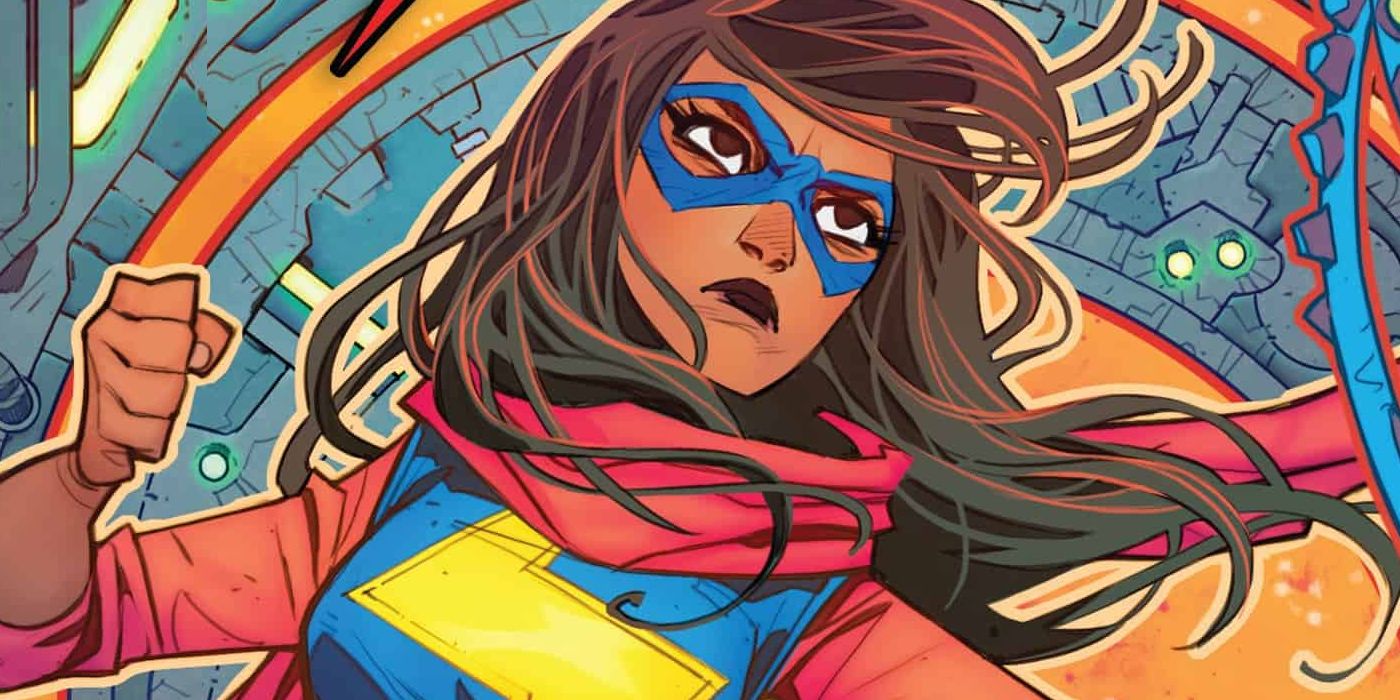 Ms Marvel looking determined in the comics