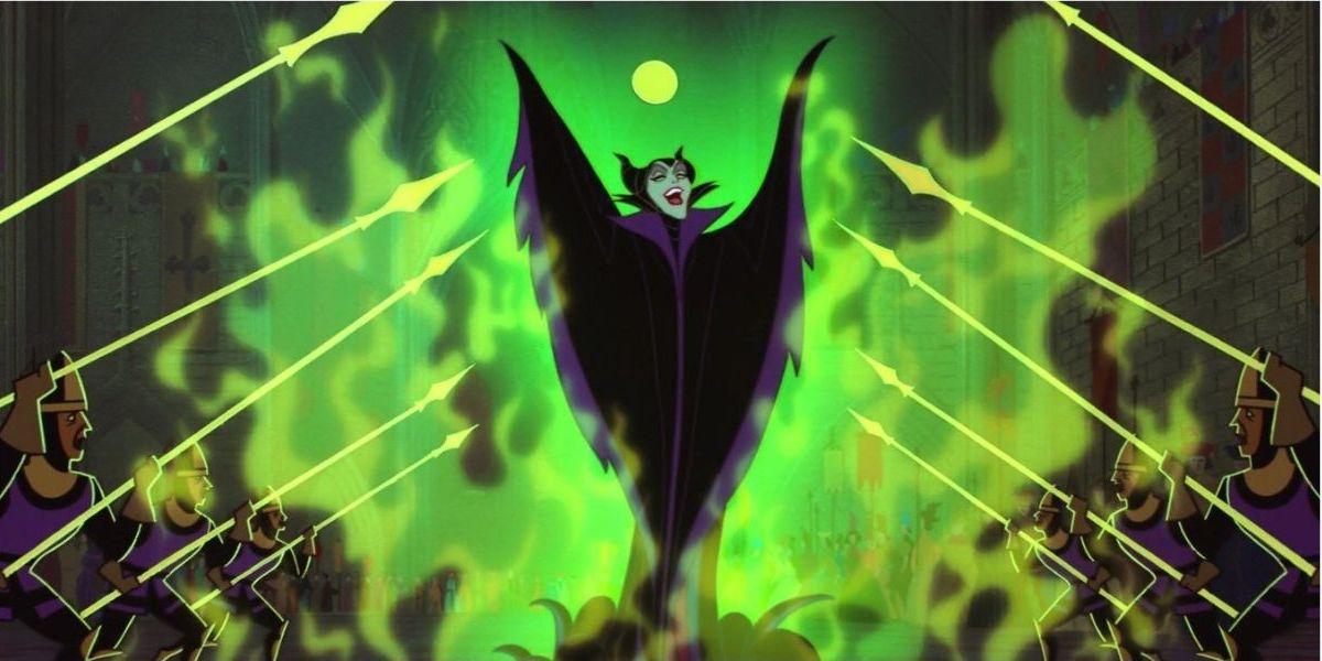 Maleficent in the royal court