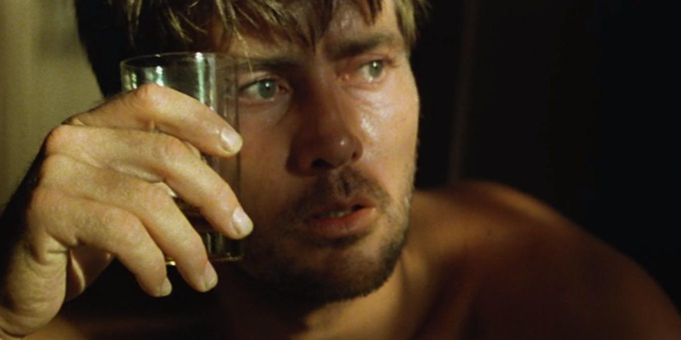 Martin Sheen in the opening scene of Apocalypse Now
