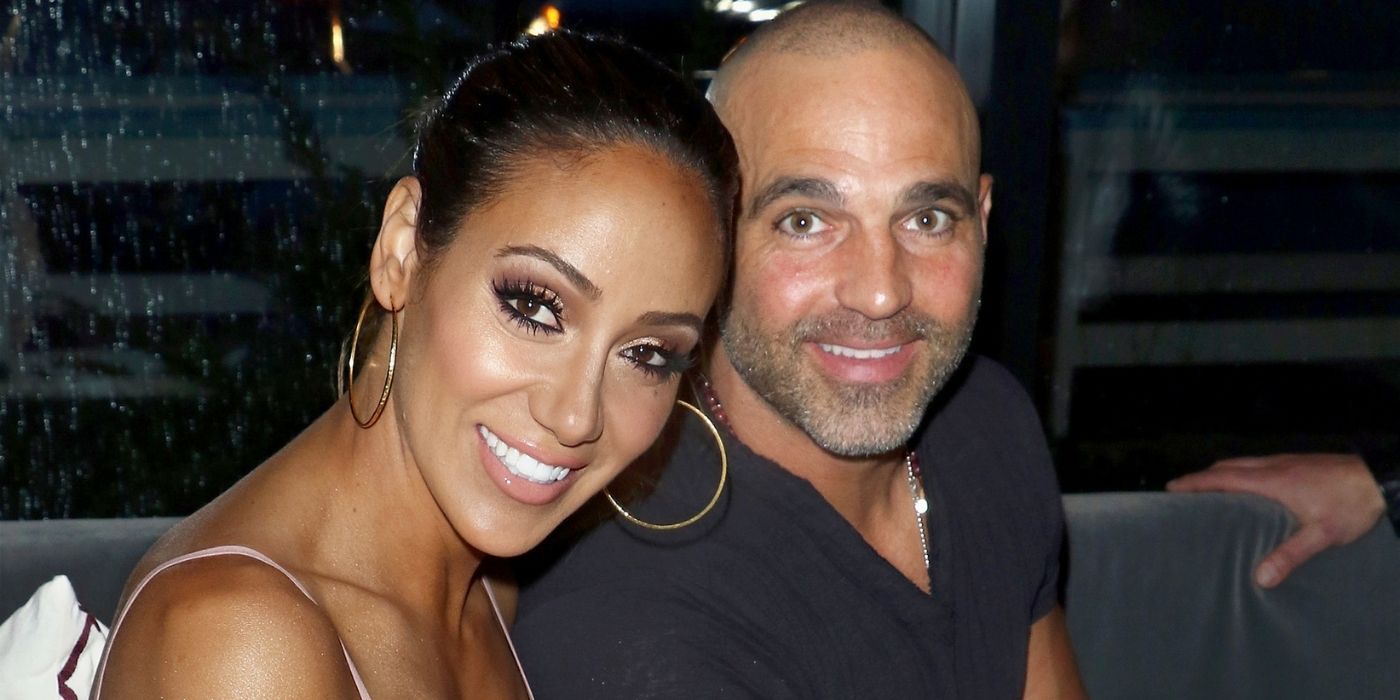 Melissa and Joe Gorga from RHONJ smiling