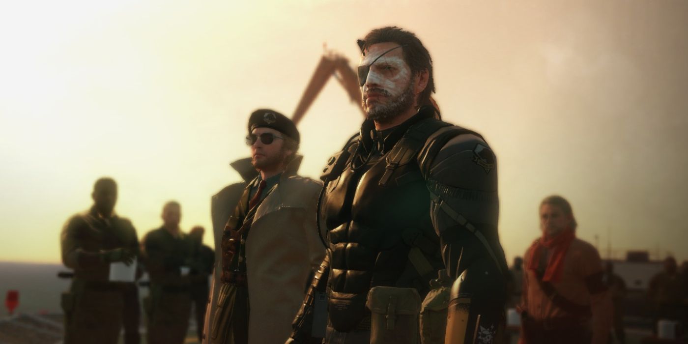 Metal Gear Solid 5 Solid Snake Ocelot Kazuhira