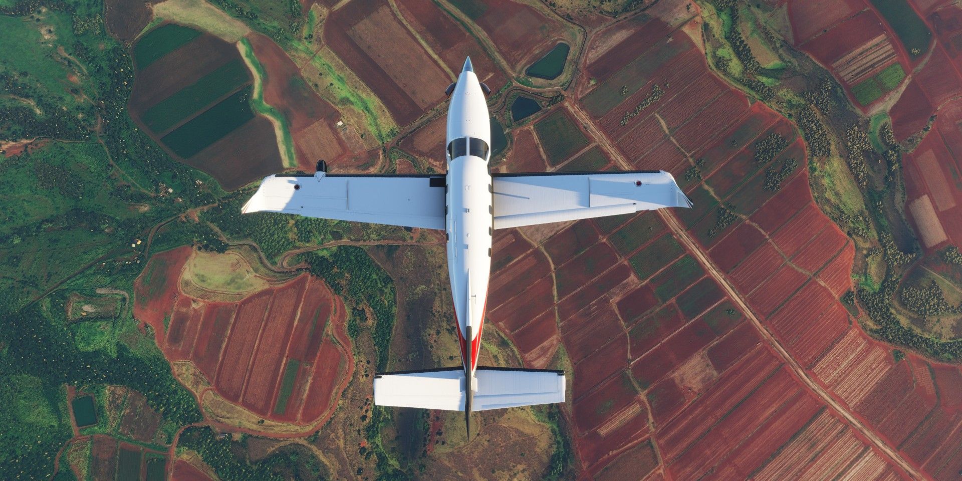 Screenshot from Microsoft Flight Simulator