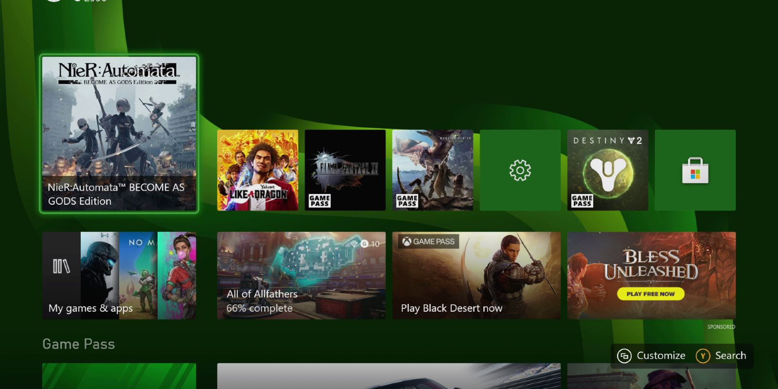 Microsoft Reveals New UI For Xbox Series X & S