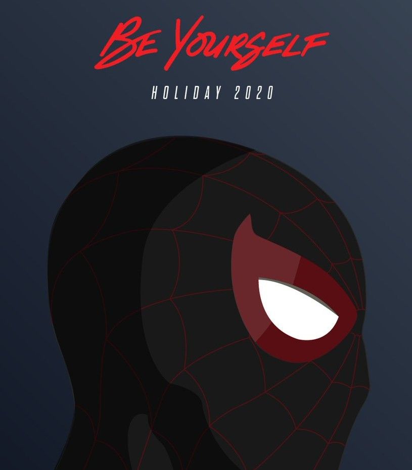 Miles Morales be yourself vertical