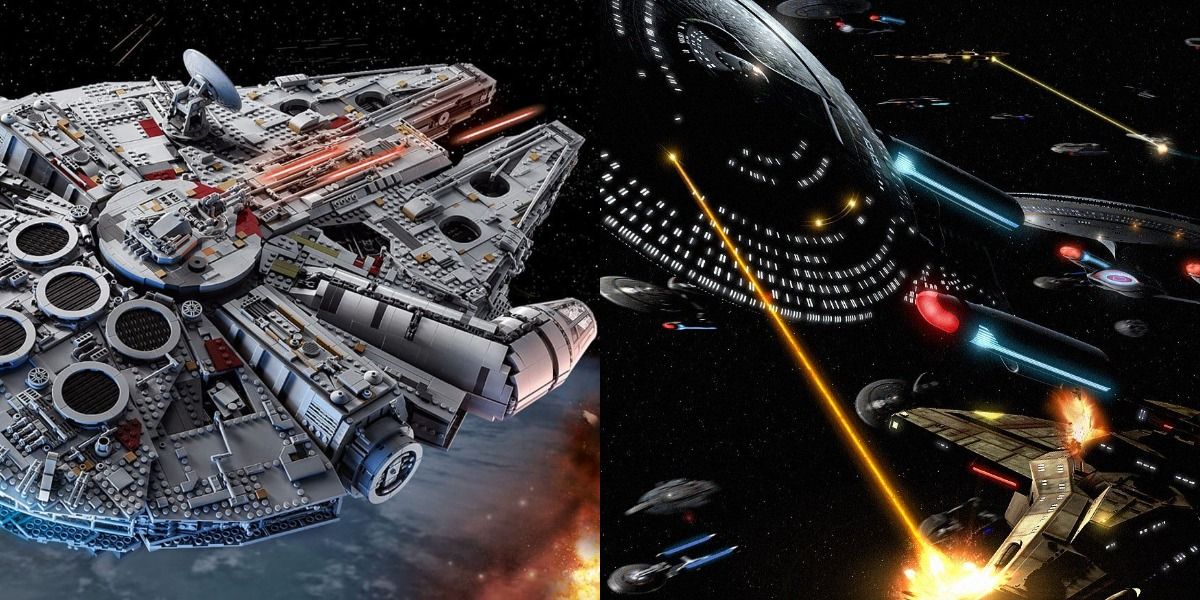 Millennium Falcon in The Dominion War Star Wars/Star Trek Crossover