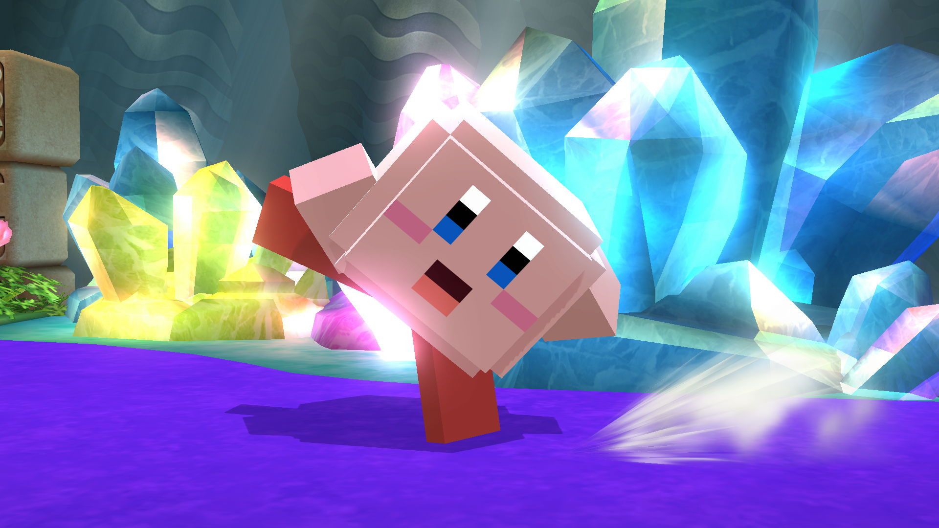 Minecraft Kirby Super Smash Bros
