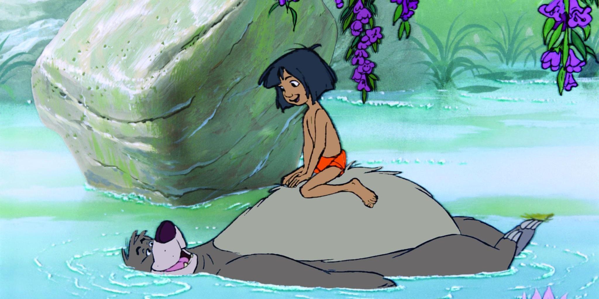 Mowgli and Baloo The Jungle Book 1967