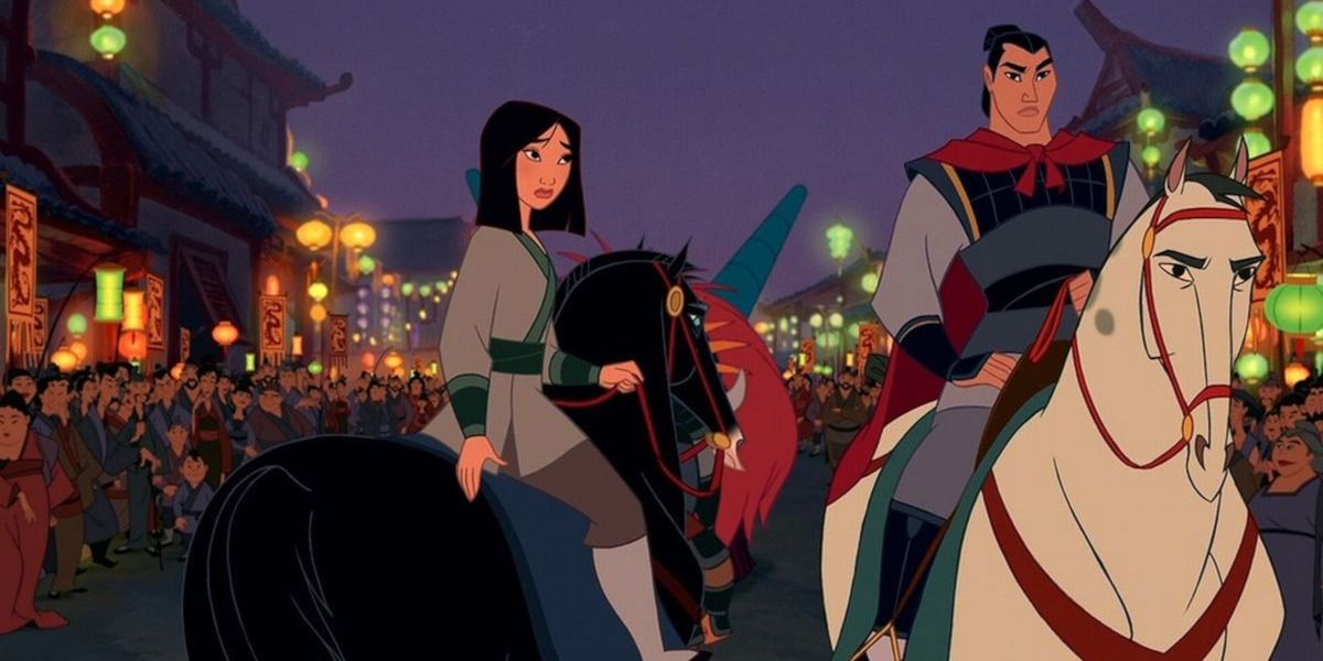 Mulan confronts Shang Li about the enemy
