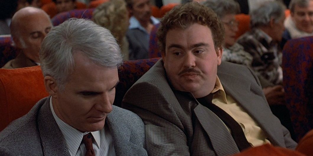 Neal Page and Del Griffith in Planes Trains and Automobiles
