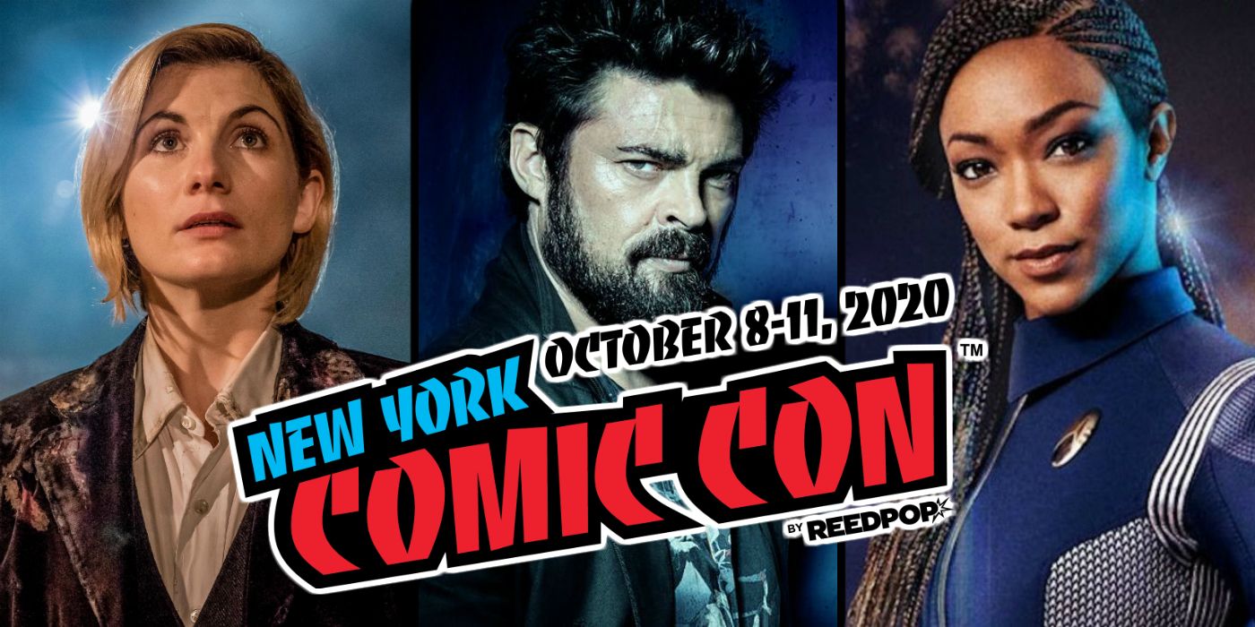 New York Comic Con NYCC 2020 Panels Star Trek Discovery The Boys Doctor Who