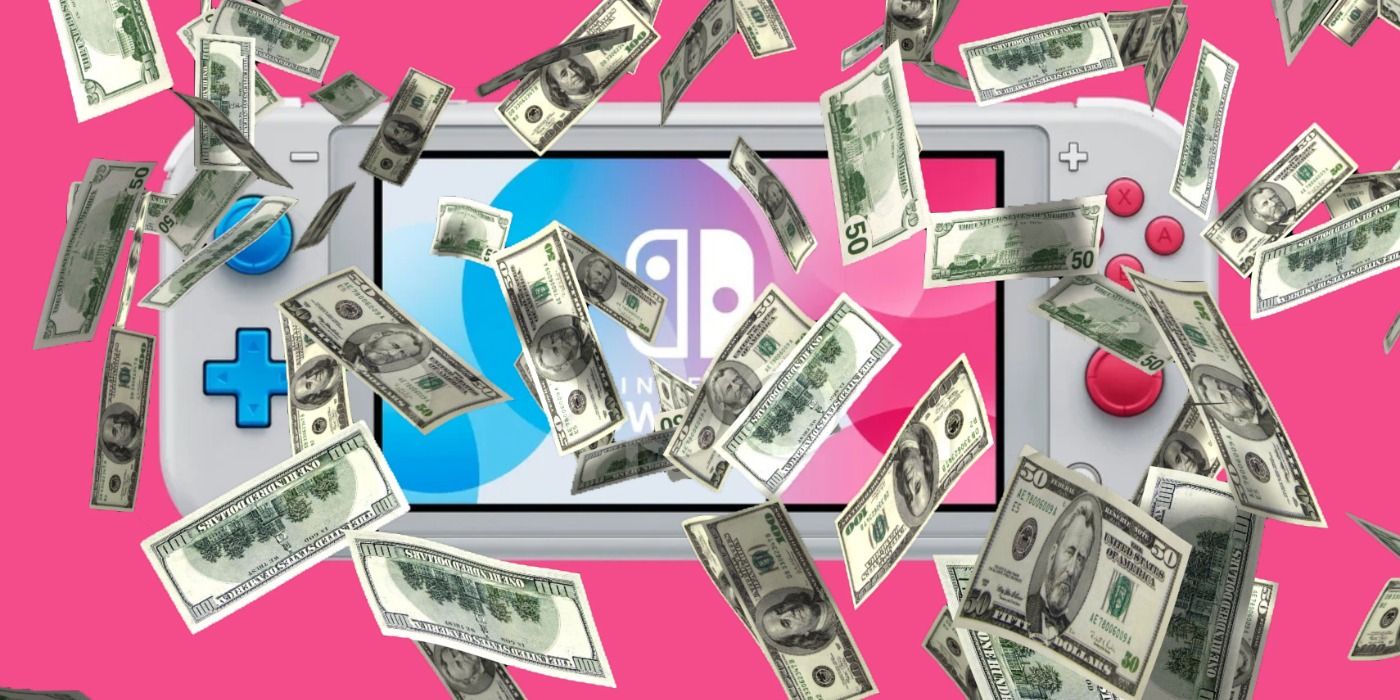 Nintendo Switch Lite Money Cover