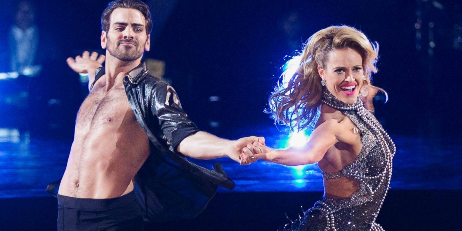 Nyle DiMarco dancing on Dancing With the Stars