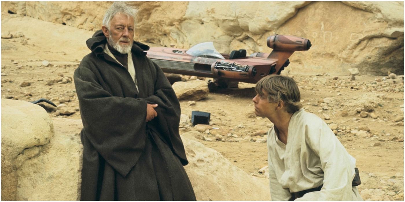 Obi Wan Kenobi Luke Skywalker
