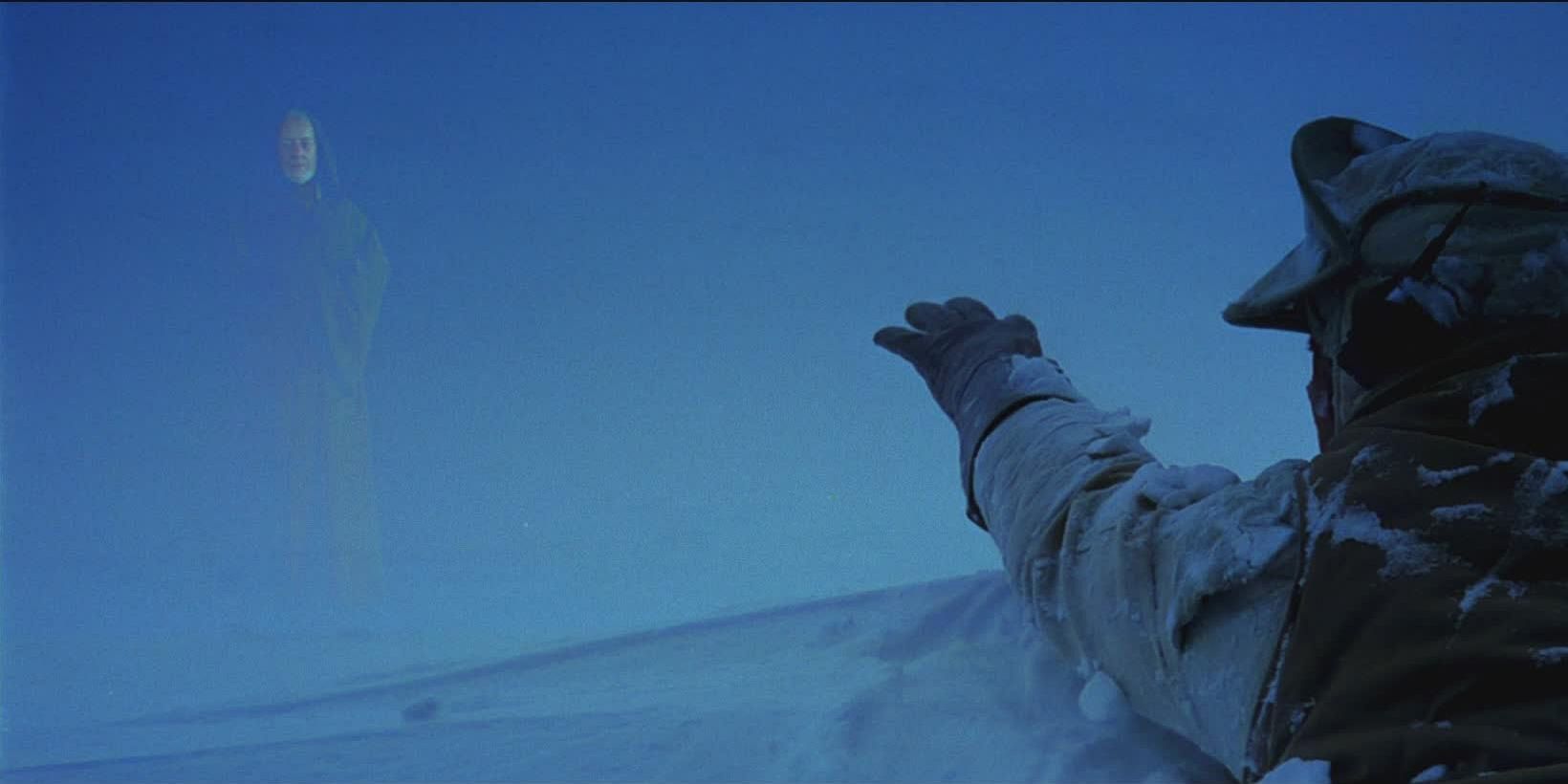 Obi-Wan's Force ghost in The Empire Strikes Back