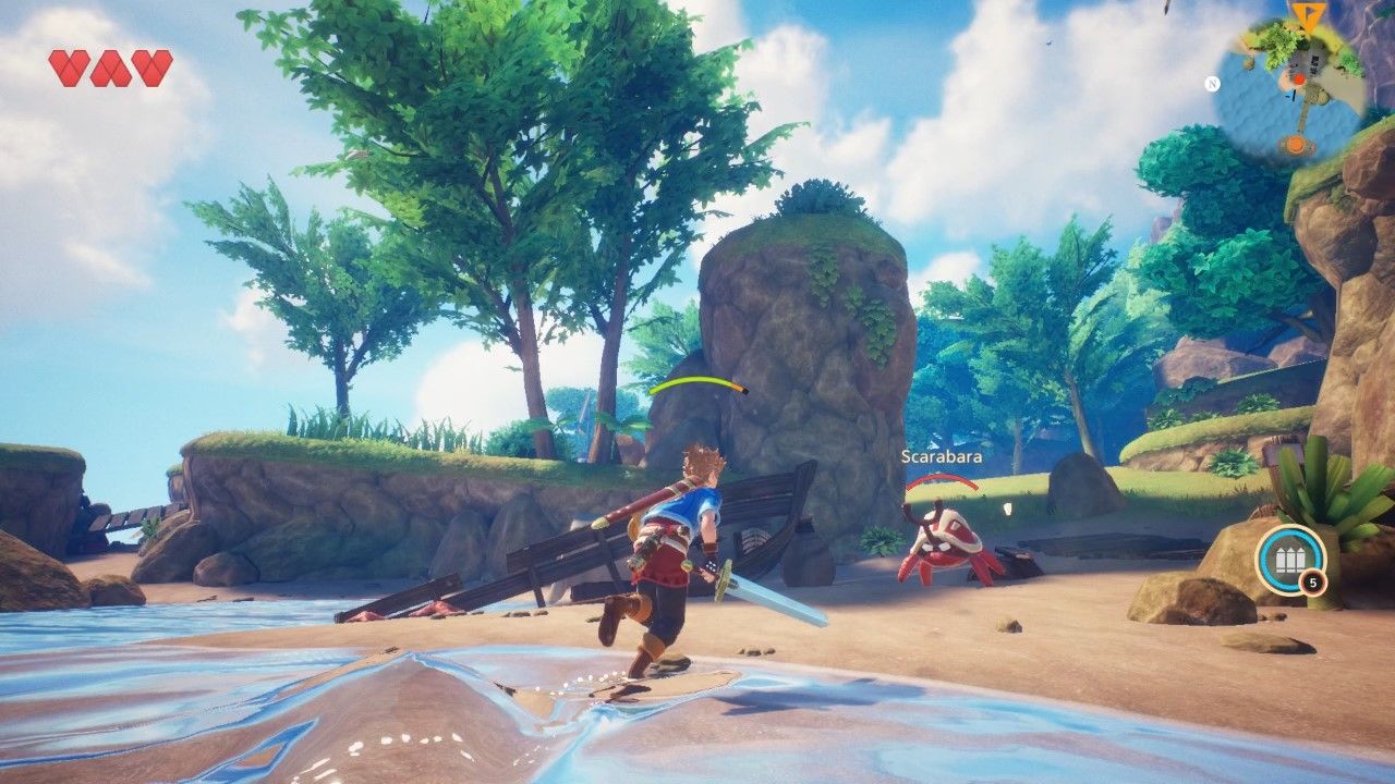 Oceanhorn 2 Scarabara
