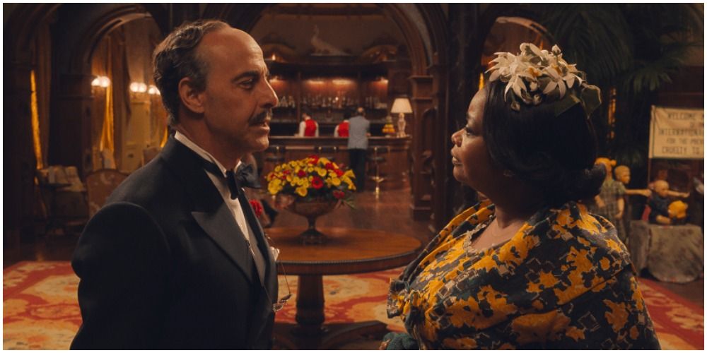 Octavia Spencer and Stanley Tucci in The Witches