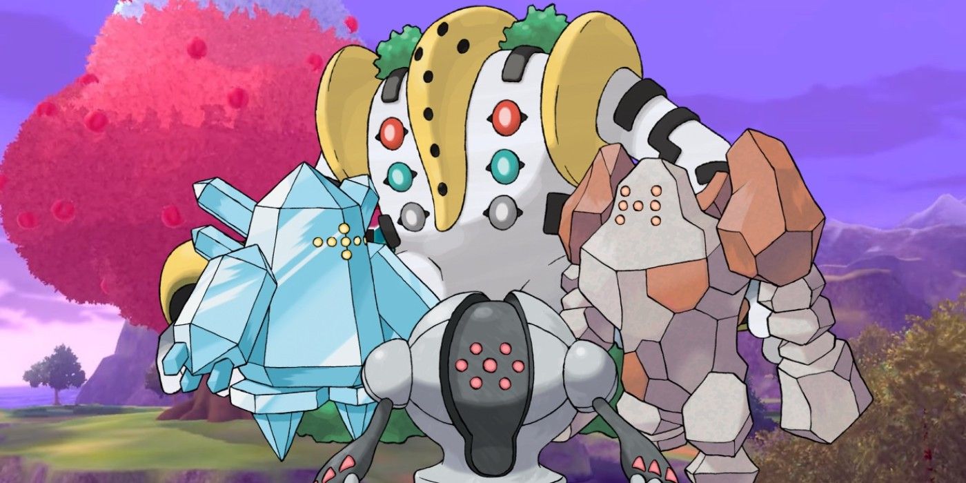 Versões especiais dos Pokémon lendários de Hoenn – Regirock, Regice e  Registeel