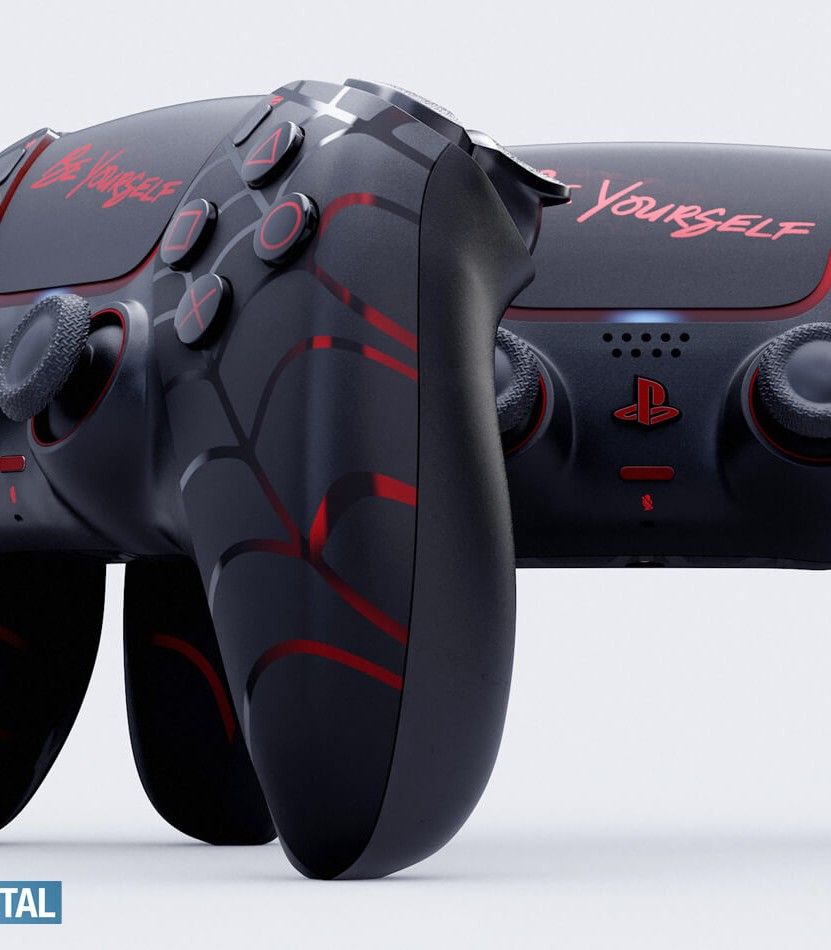 PS5 Miles morales controllers vertical