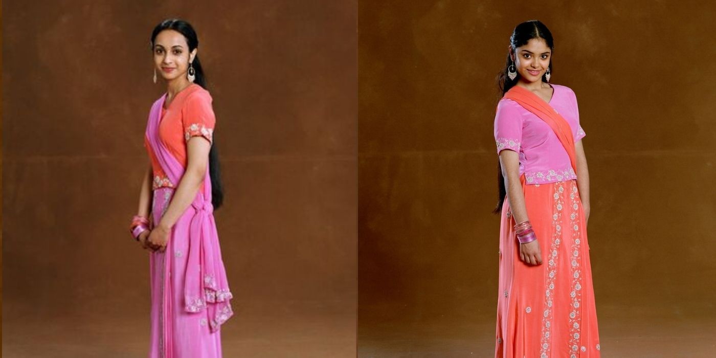 Parvati &amp; Padma’s Yule Ball Gowns