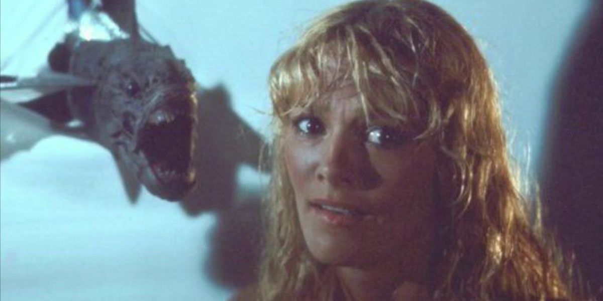 robotic piranha in sequel film to Pirahna