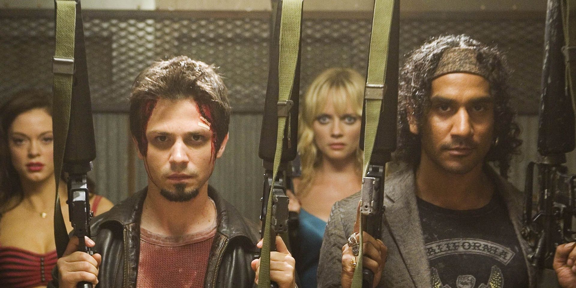 The cast of Planet Terror