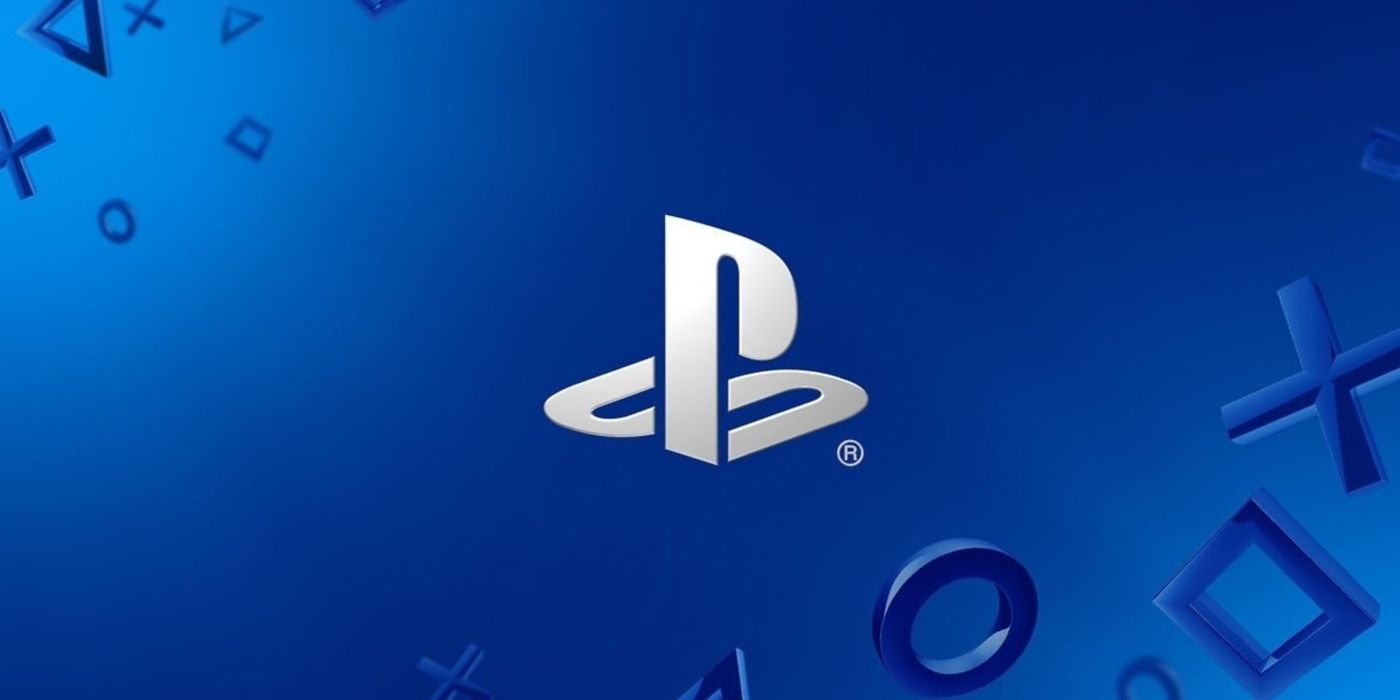 PlayStation Logo Symbols Wallpaper Blue
