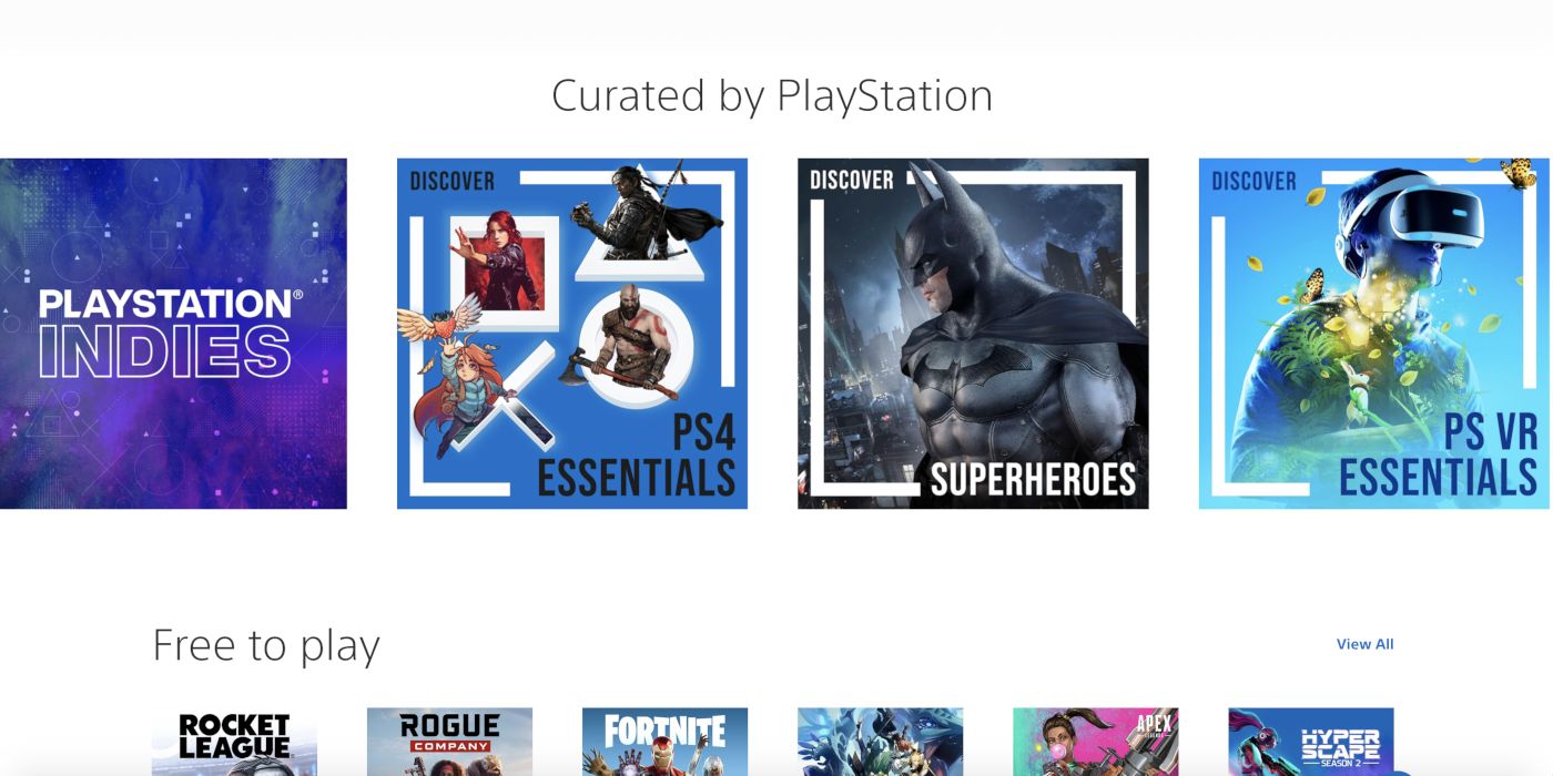 playstation store free to play