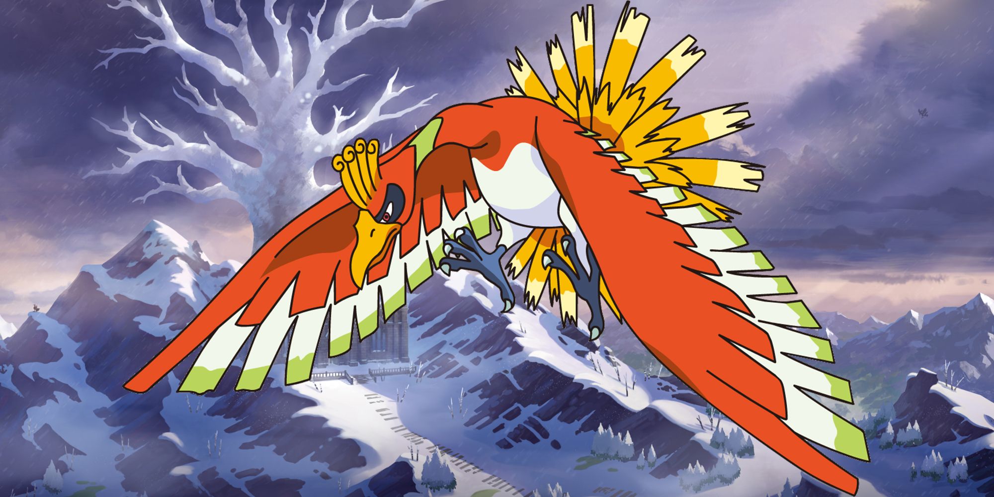 Ho-oh that appeared on Ash's first trip [Pokemon Sword & Shield