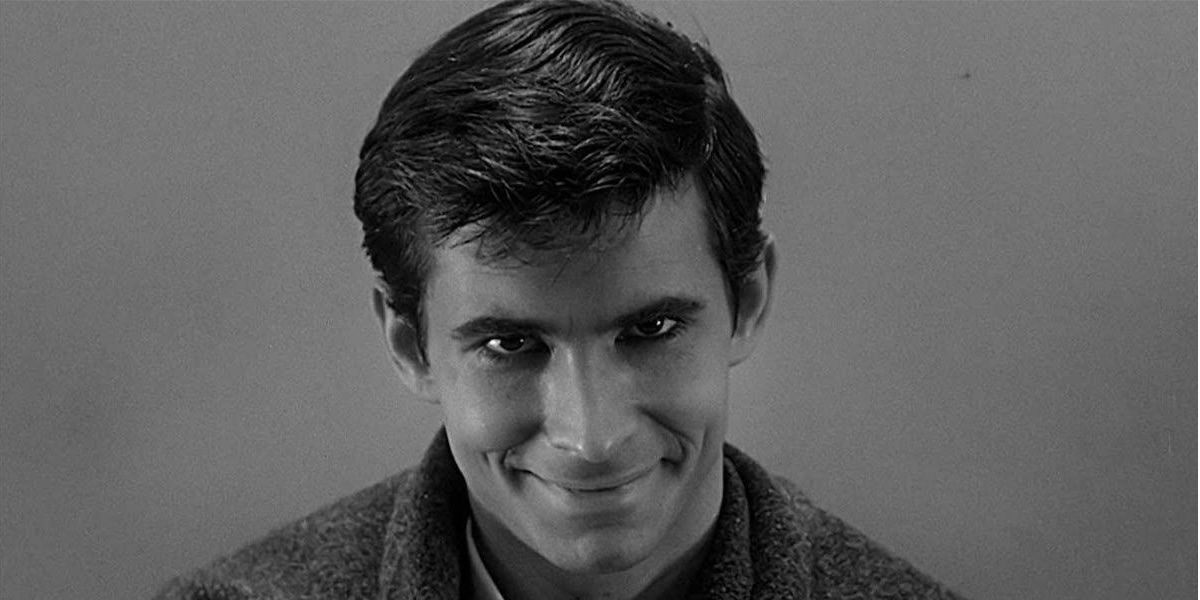 Norman/Norma Bates smiling