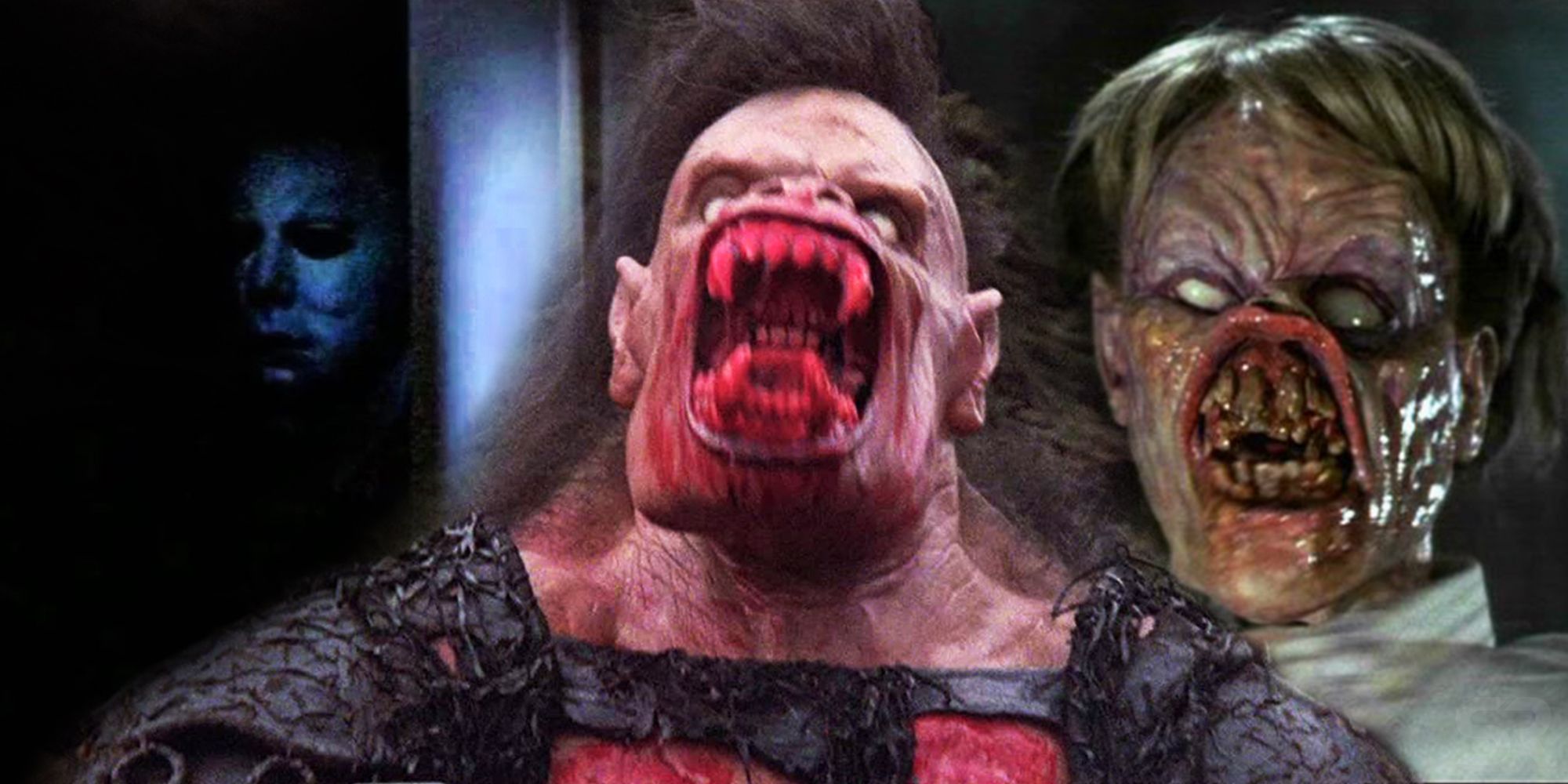 Rawhead Rex Michael Myers &amp; Evil Dead 80's Horror Movies