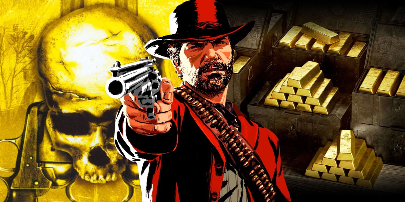 Red Dead Redemption 2 Gun Game Gold Mining Feature