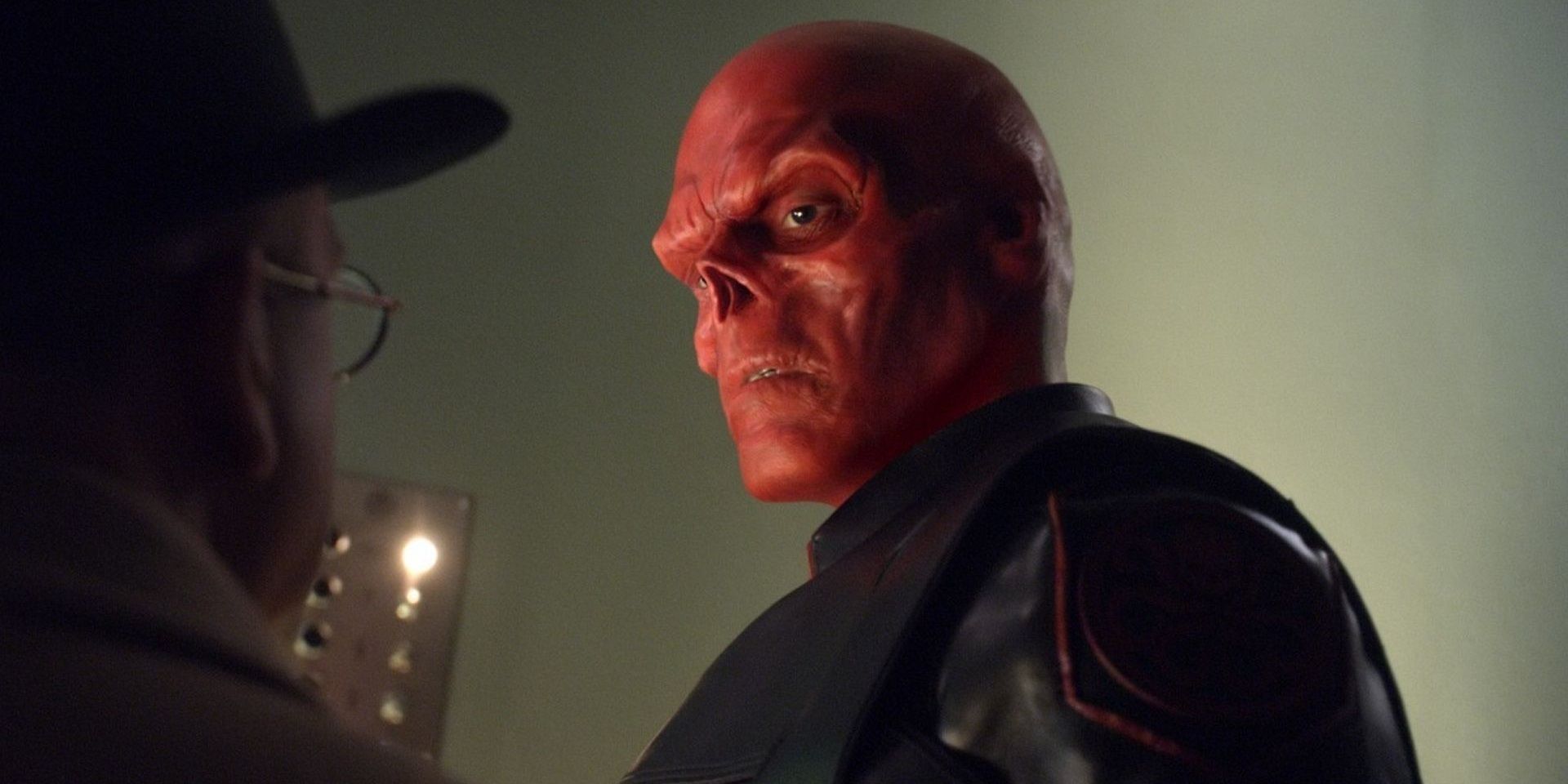 Red Skull looking down in Captain America The First Avenger
