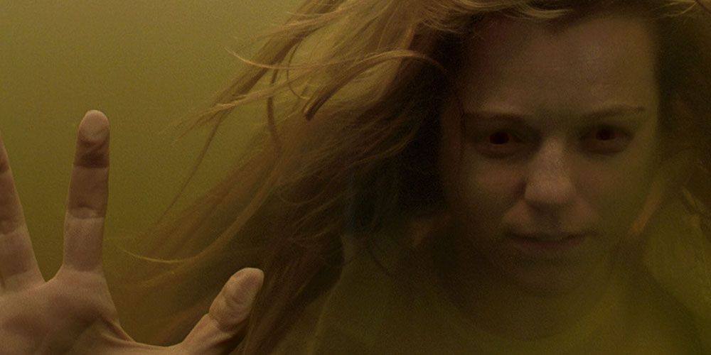 A reanimated zombie in Resident Evil