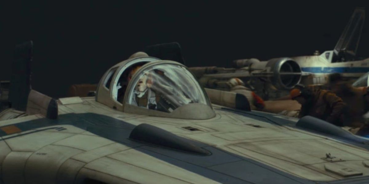 Resistance A-Wing The Last Jedo