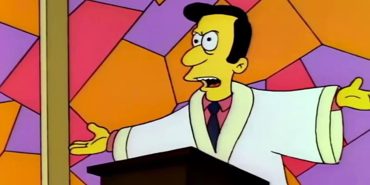 Reverend Lovejoy in The Simpsons