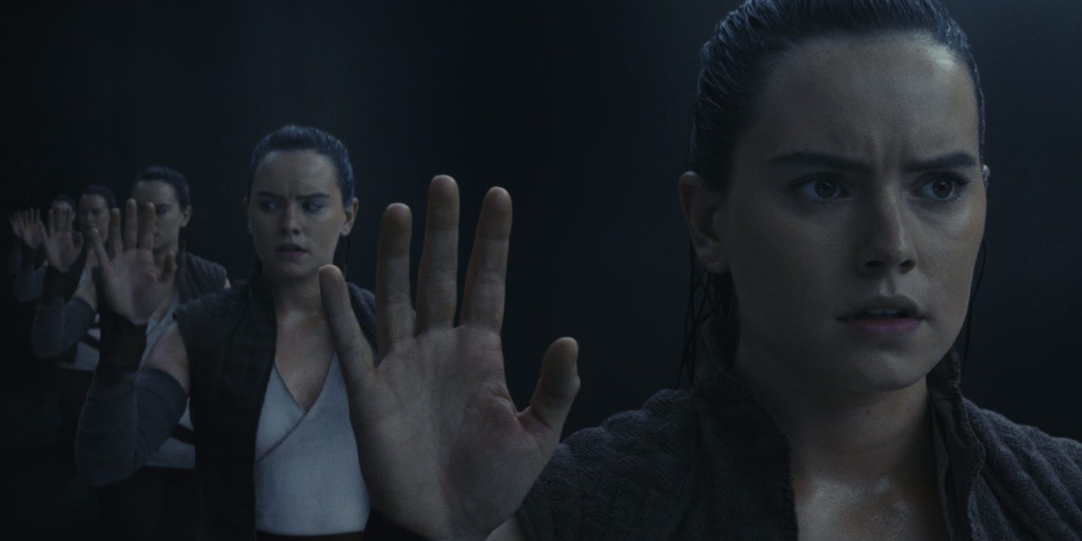 Rey in The Last Jedi