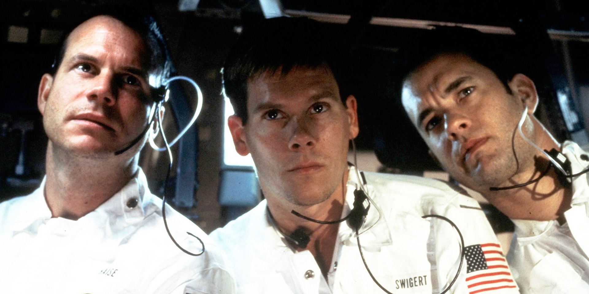 Bill Paxton, Kevin Bacon and Tom Hanks in &quot;Apollo 13.&quot;