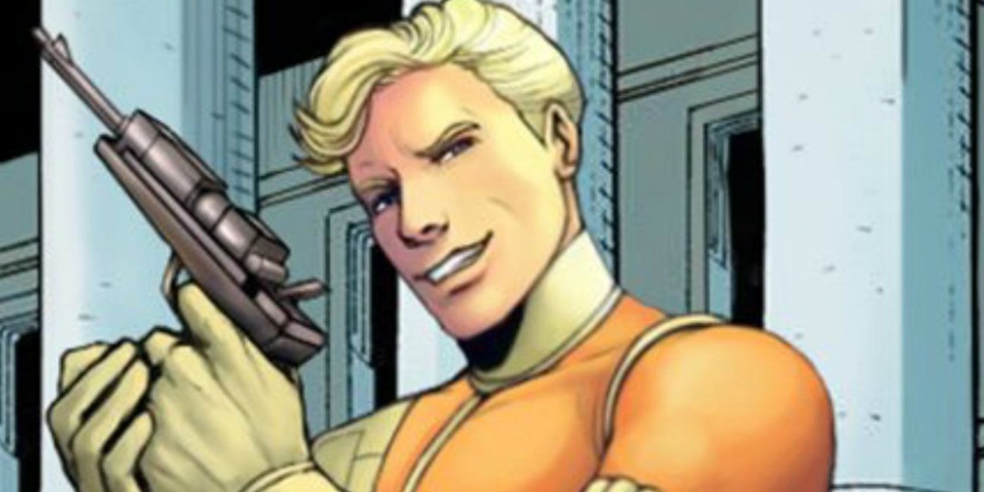 Clay Quartermain segura uma arma na Marvel Comics.